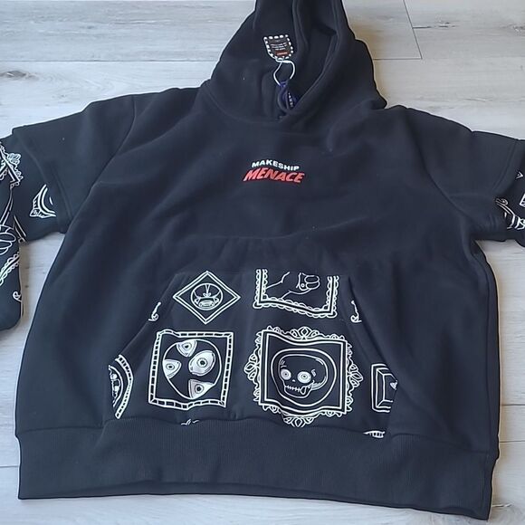 Makeship Menace Hoodie 2024‎ Medium Black NWT in packaging - Picture 4 of 5
